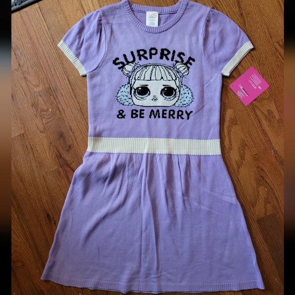 LOL Surprise! Girls Sweater Dress - Picture 3 of 4